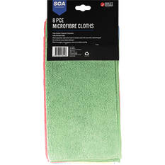 SCA Microfibre Cloths 8 Pack, , scaau_hi-res