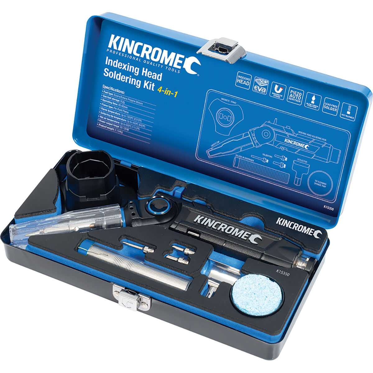 Butane shop soldering kit