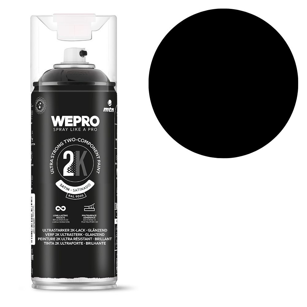 MTN WEPRO 2K Black Satin 400mL, , scaau_hi-res