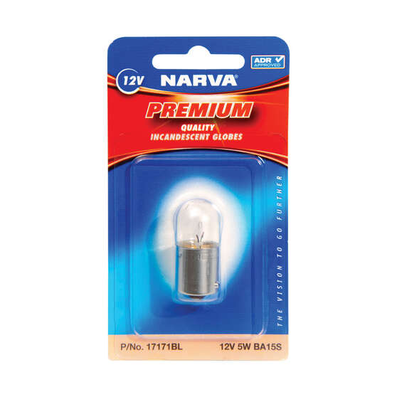 Narva Automotive Globes - Park 12V, 5W, BA15S, , scaau_hi-res