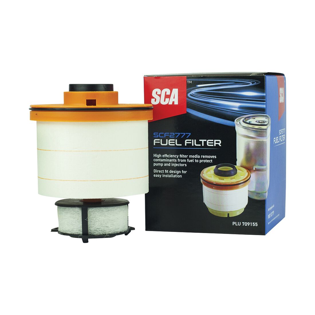 SCA Fuel Filter SCF2777 (Interchangeable with R2777P), , scaau_hi-res