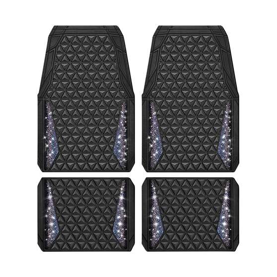 SCA Ombre Bling Floor Mats 4 Pack, , scaau_hi-res