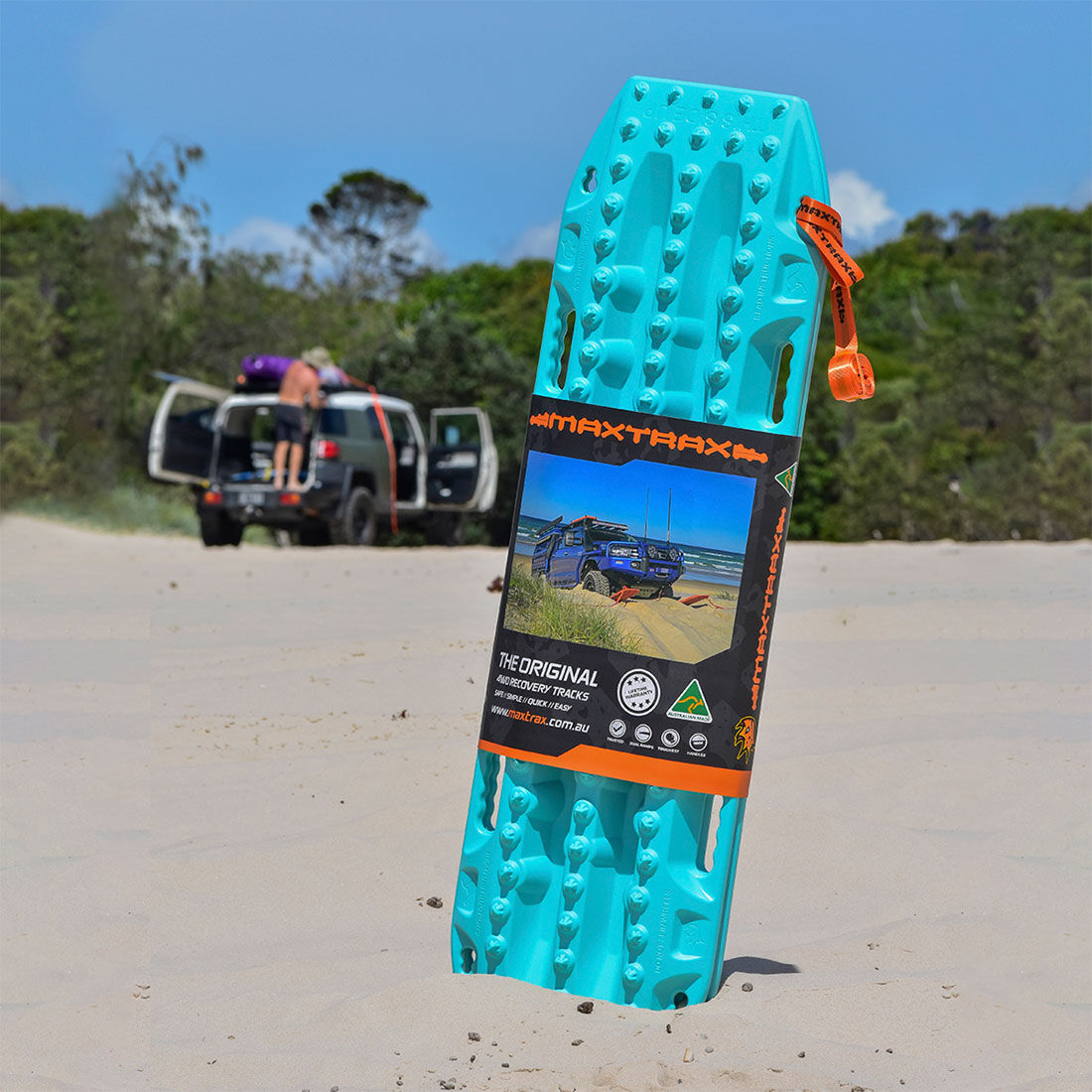 Maxtrax Recovery Boards MKII Cyan, , scaau_hi-res