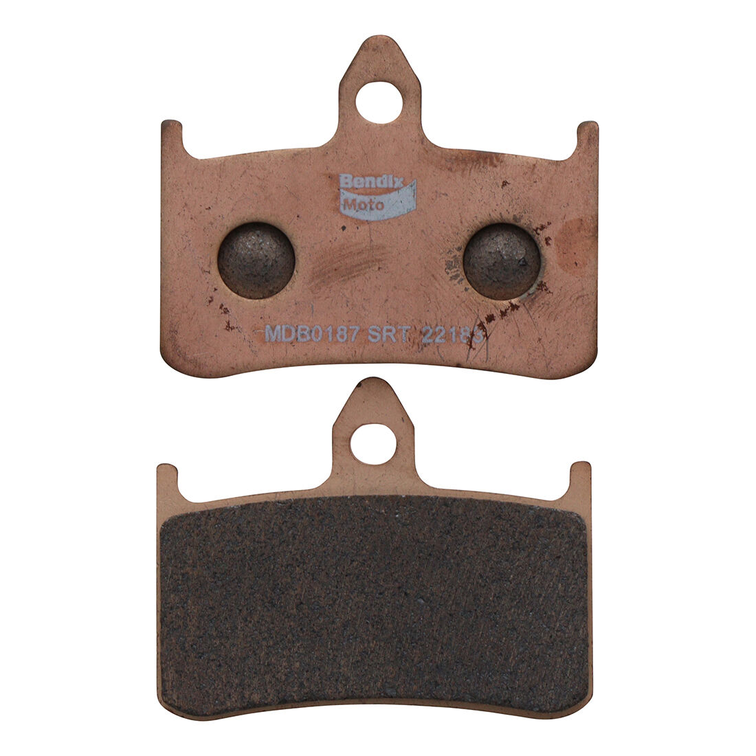 Bendix Street Road Track Motorcycle Disc Brake Pads - MDB0187-SRT, , scaau_hi-res