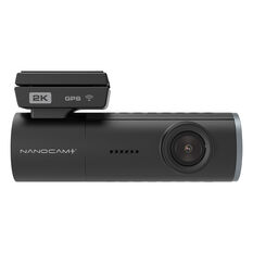 Nanocam+ NCP-DVR2K Dash Cam 2K Discreet with GPS & Super Capacitor & WiFi, , scaau_hi-res
