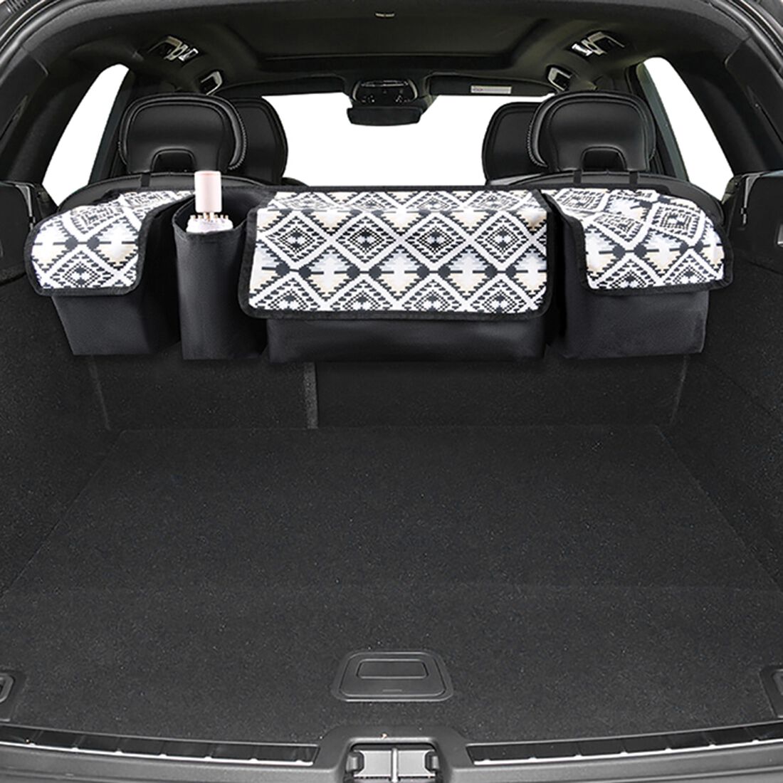 Cabin Crew Hanging Boot Organiser Aztec Grey/Gold, , scaau_hi-res