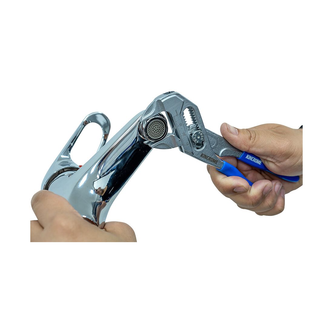 Kincrome Adjustable Plier Wrench 180mm, , scaau_hi-res