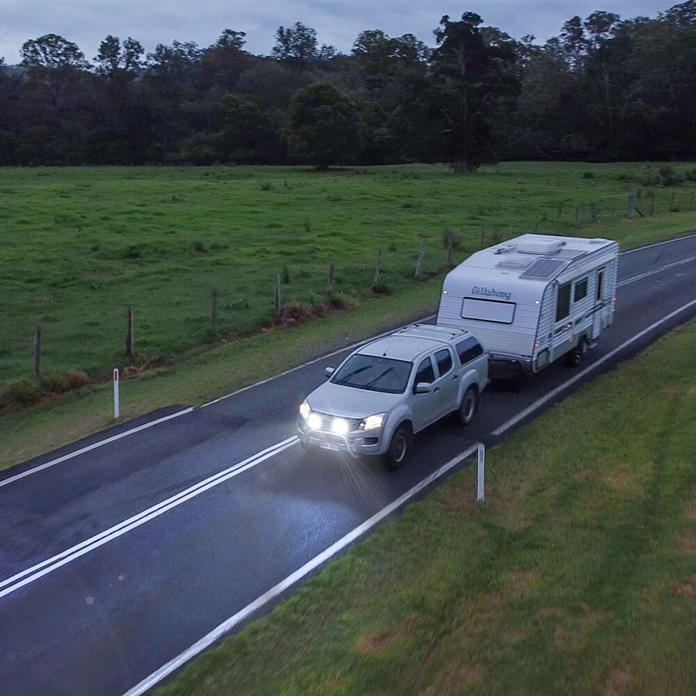 Ridge Ryder LED Driving Light Kit w/ harness 224mm 135W Supercheap Auto