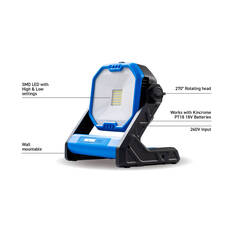 Kincrome PT18 18V LED Area Light Skin, , scaau_hi-res