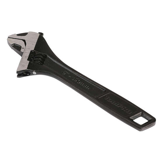 ToolPRO Adjustable Wrench 150mm Heavy Duty Black, , scaau_hi-res