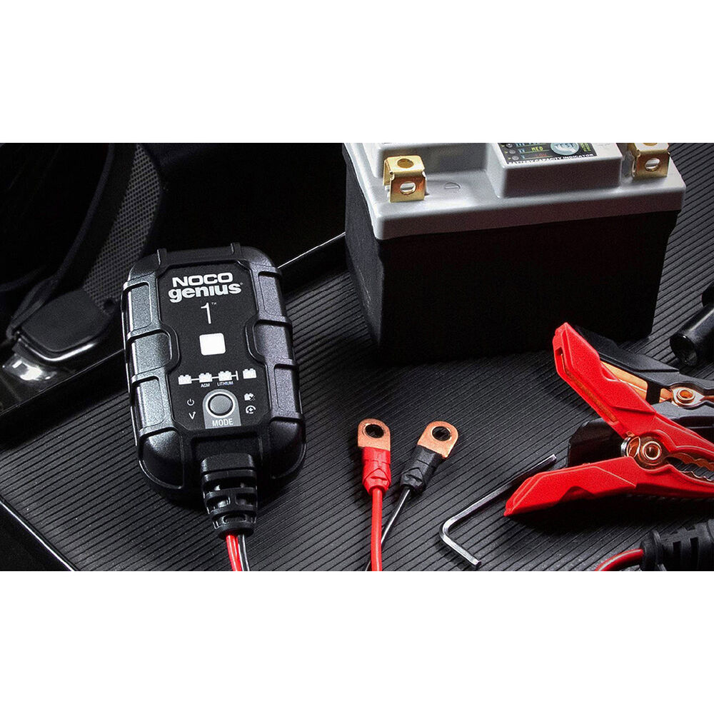 NOCO Genius 1 Battery Charger 6V/12V 1 Amp Supercheap Auto