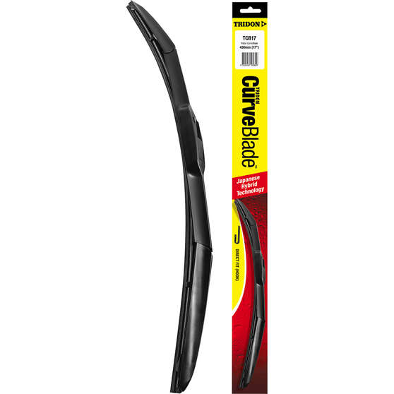 Tridon CurveBlade Wiper 430mm (17") Single - TCB17, , scaau_hi-res