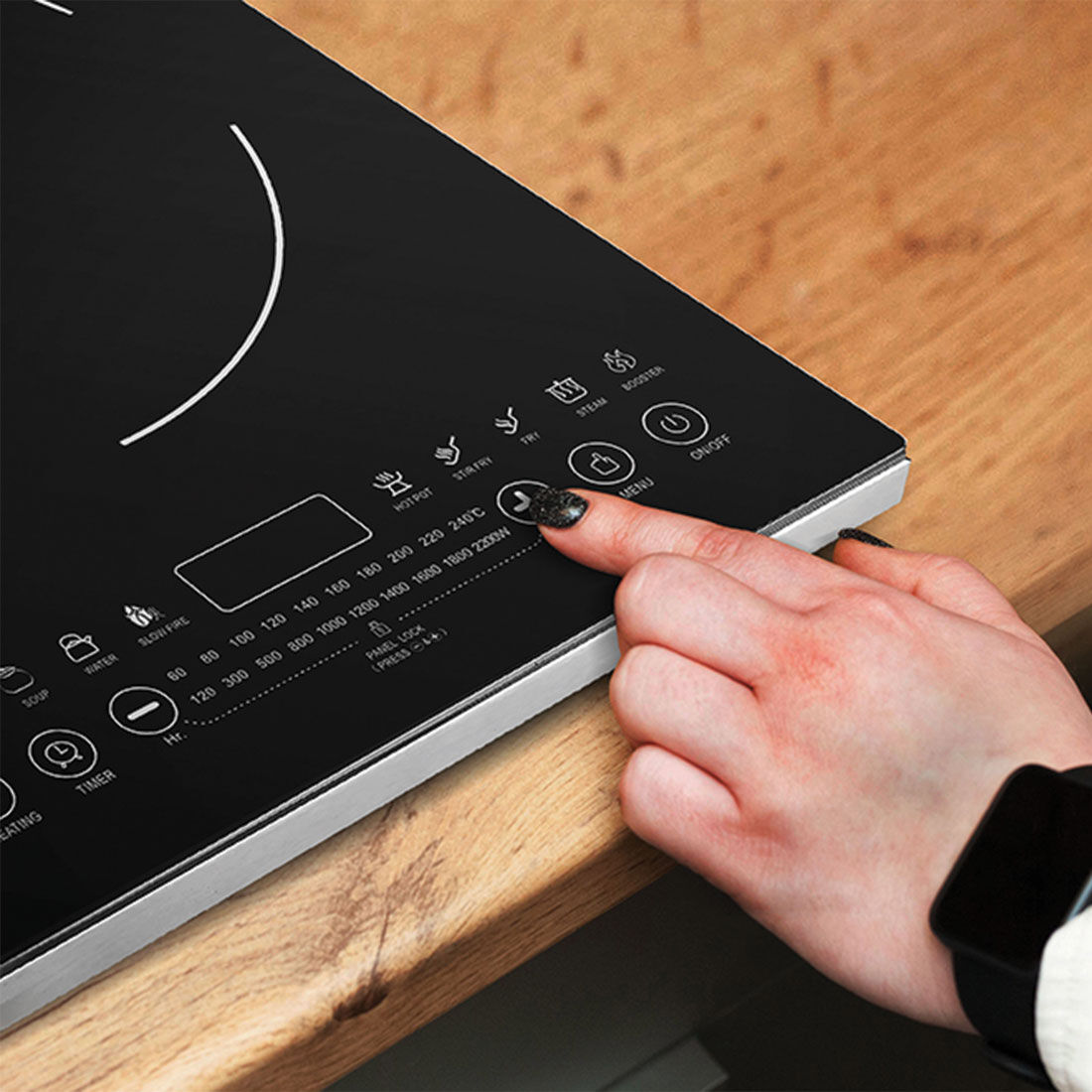 Germanica Ceramic Induction Cooktop, , scaau_hi-res