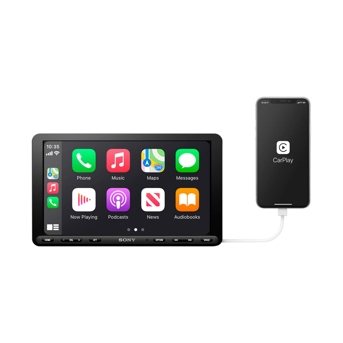 Sony XAV-AX8100 Apple CarPlay & Android&trade; Auto Head Unit, , scaau_hi-res