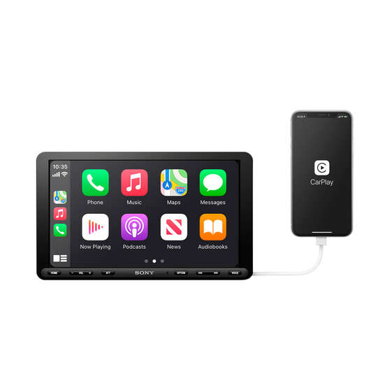 Sony XAV-AX8100 Apple CarPlay & Android™ Auto Head Unit, , scaau_hi-res