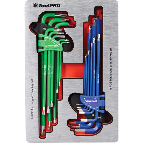 ToolPRO EVA Hex Key Set 18 Piece, , scaau_hi-res