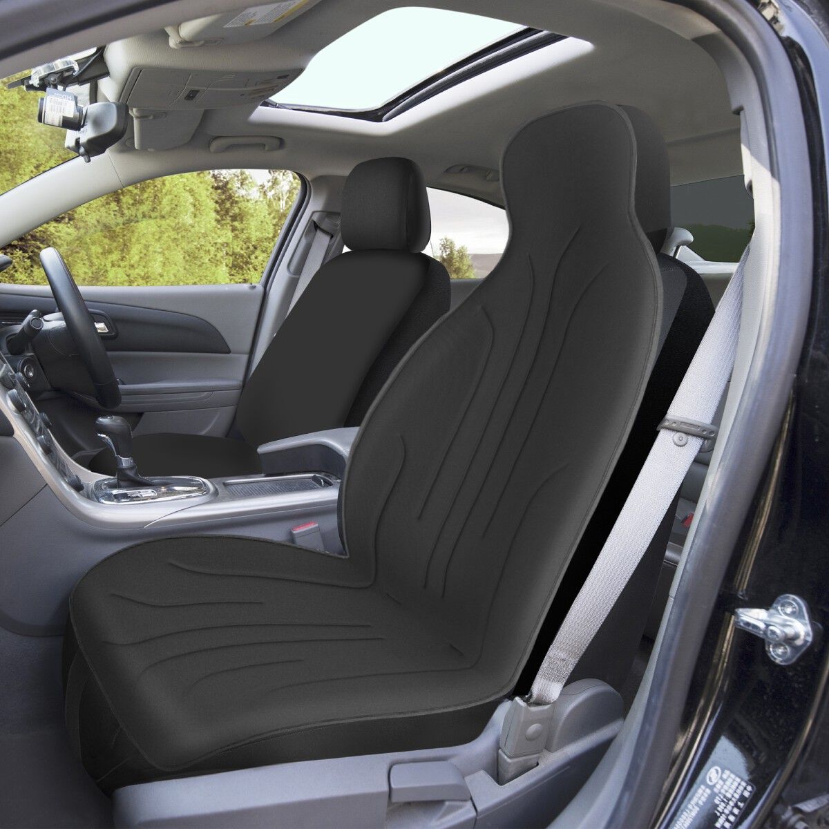 Cabin Crew Memory Foam Black Seat Cushion, , scaau_hi-res