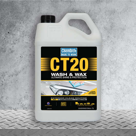 Chemtech CT20 Wash & Wax 5 Litre, , scaau_hi-res