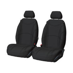 Getaway Neoprene Ready Made Seat Covers Front Pair Black suits Ranger Next Gen, , scaau_hi-res
