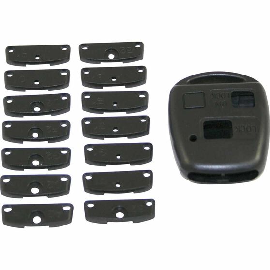 MAP Key Remote Button replacement - Suits Various Toyota, KF325, , scaau_hi-res