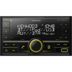 Kenwood DPX-M3300BT Double DIN Head Unit with Bluetooth, , scaau_hi-res