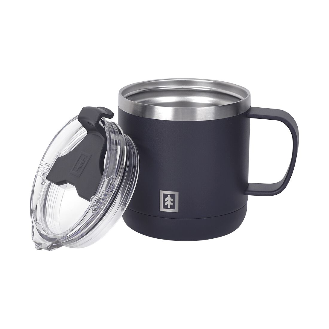Swiss Tech Short Mug - 14oz/413ml, Charcoal, , scaau_hi-res
