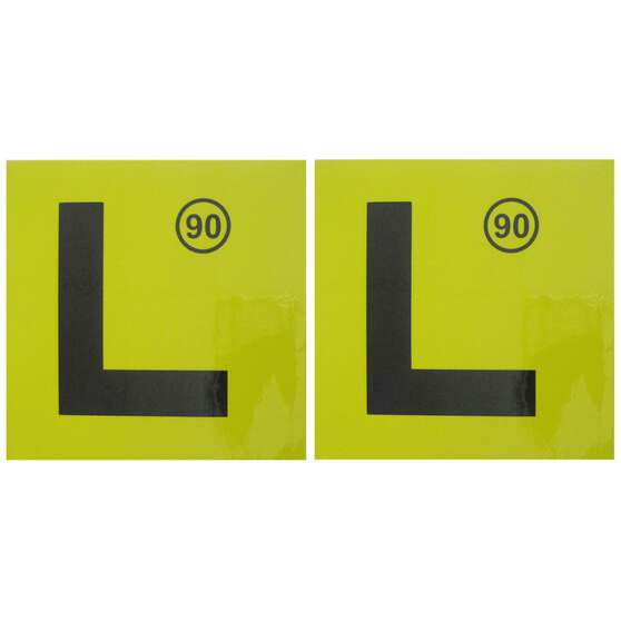 SCA L Plate - Magnetic, NSW (90), 2 Pack, , scaau_hi-res