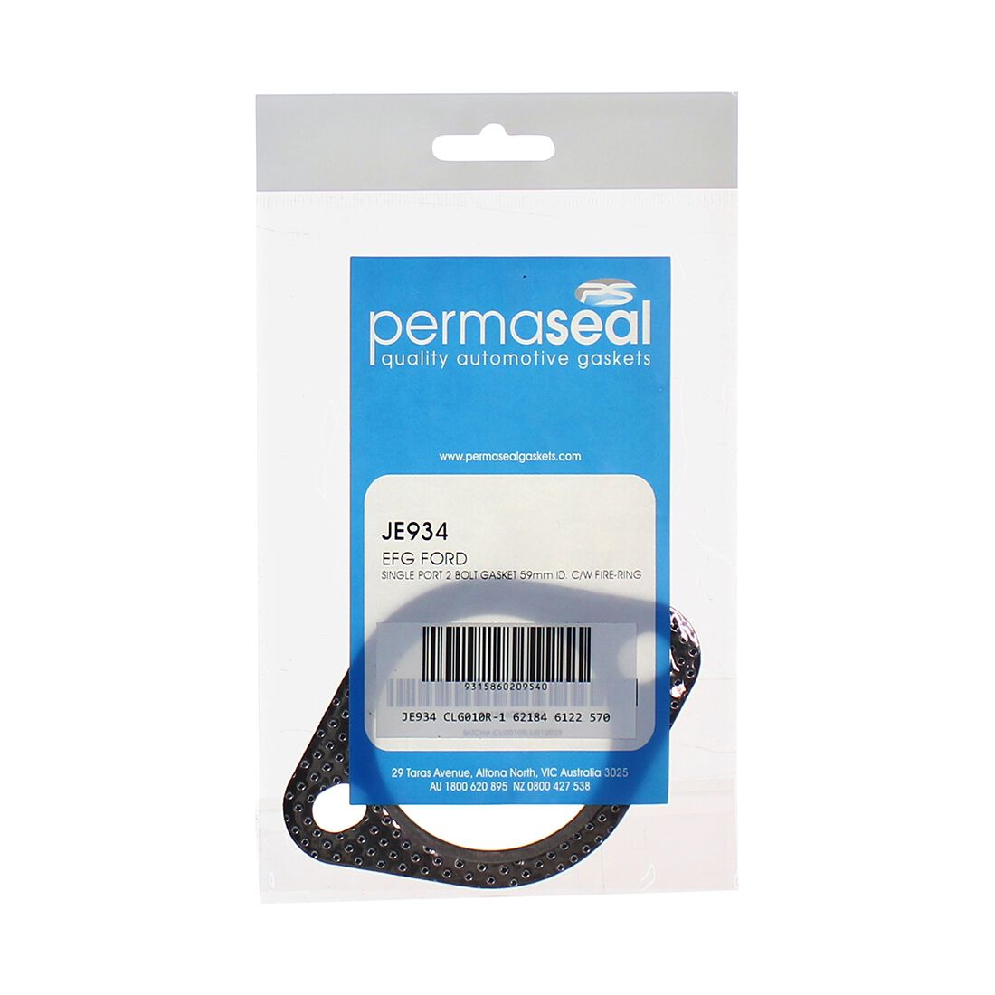 Permaseal Exhaust Flange Gasket - JE934, , scaau_hi-res