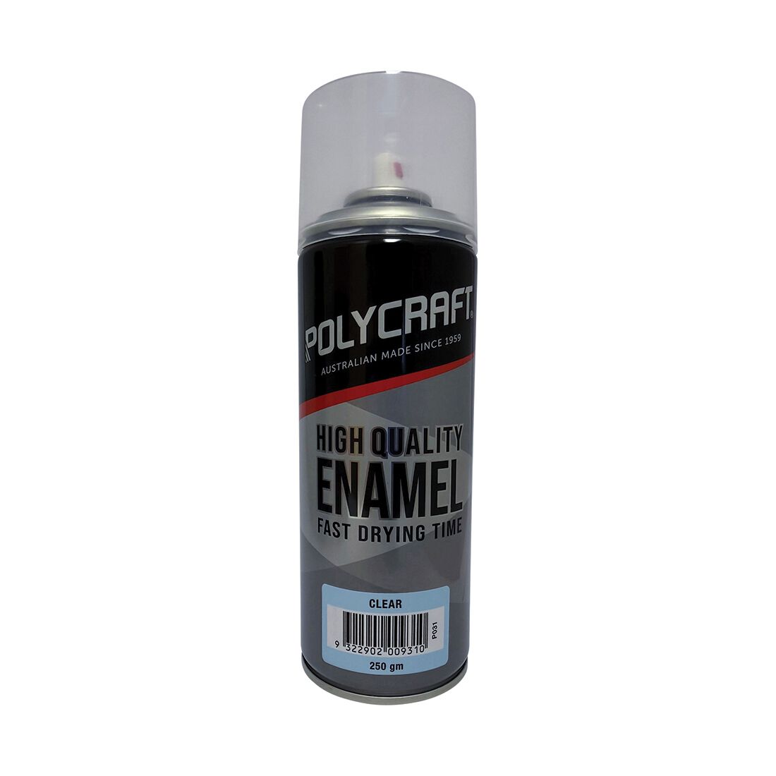 Polycraft Premium Enamel Spray Paint - Clear, , scaau_hi-res