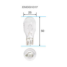 ENDURALIGHT Automotive Globes - Wedge 12V, 21CP, T-15, , scaau_hi-res