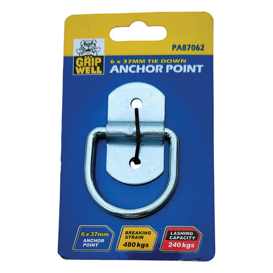 Gripwell Anchor Point 6mm x 37mm, , scaau_hi-res