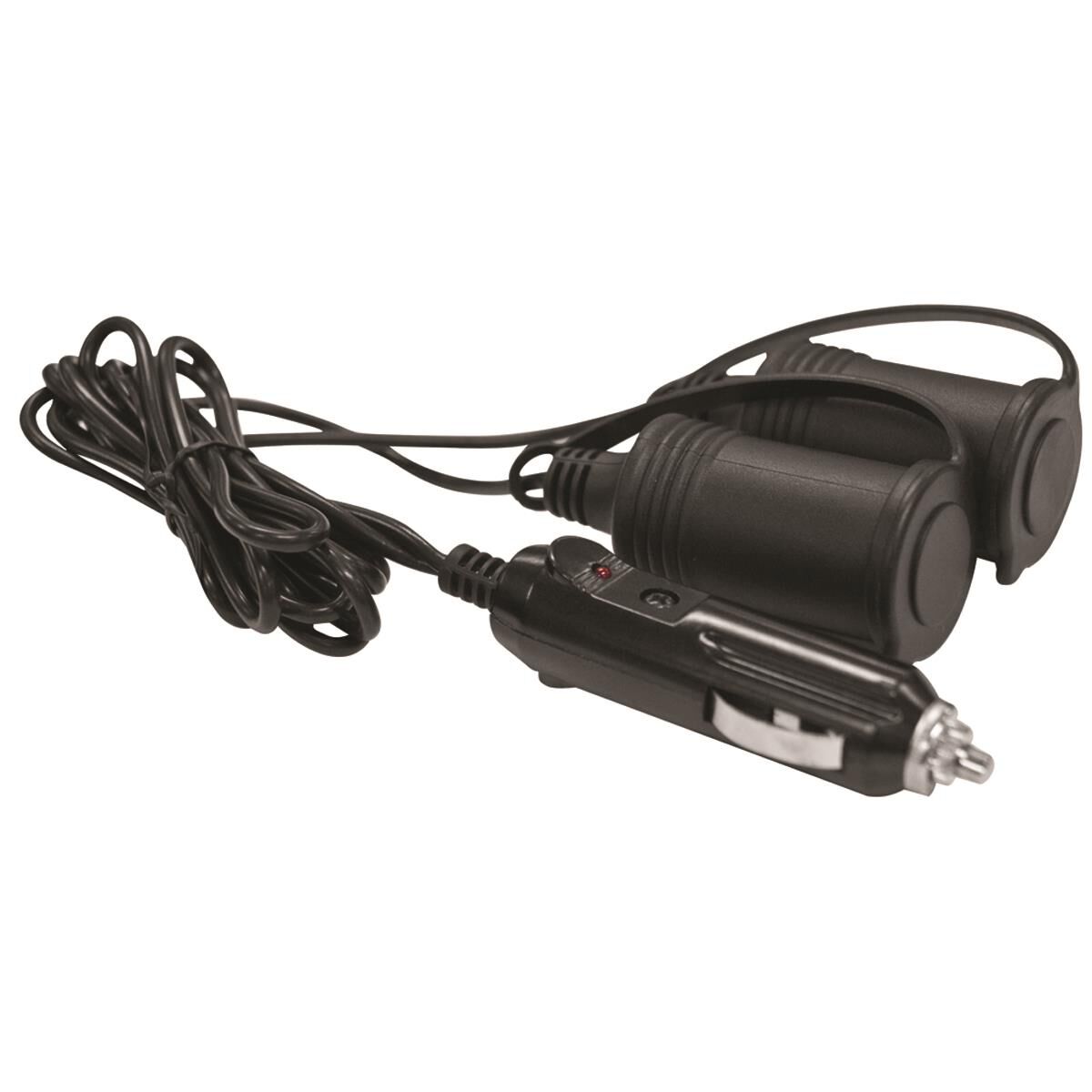 SCA Twin Extension 12V Socket 1m, , scaau_hi-res