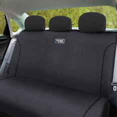 Ridge Ryder Canvas Seat Covers Charcoal/Black 06H, , scaau_hi-res