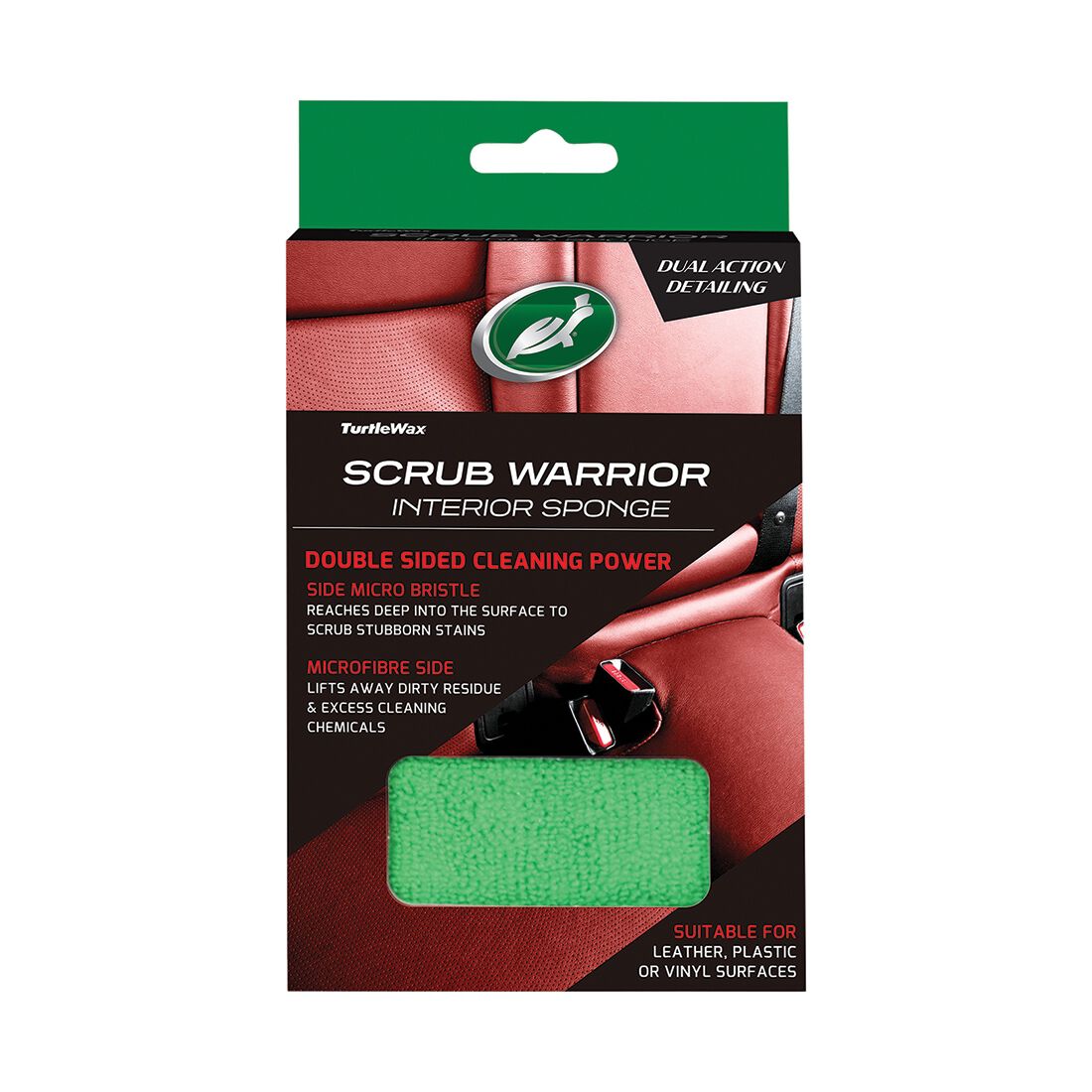 Turtle Wax Scrub Warrior Interior Sponge, , scaau_hi-res