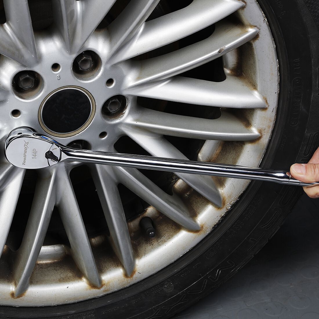 ToolPRO-X 144 Position Ratchet Long Handle 3 Piece Set, , scaau_hi-res