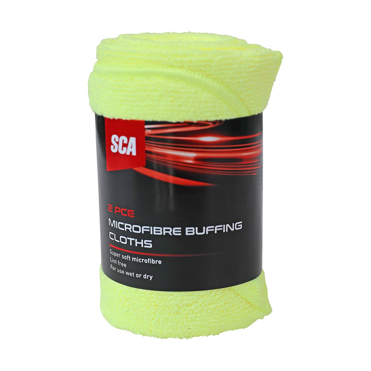 SCA Microfibre Buffing Cloths 2 Pack, , scaau_hi-res