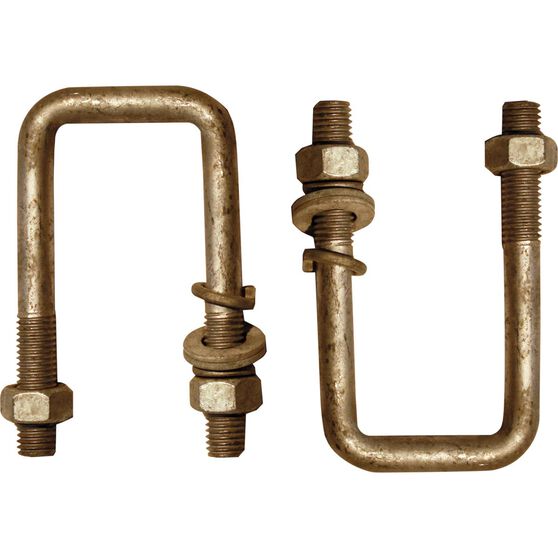 Trojan U Bolt Kit 43mm X 100mm X 12mm 2 Piece Supercheap Auto