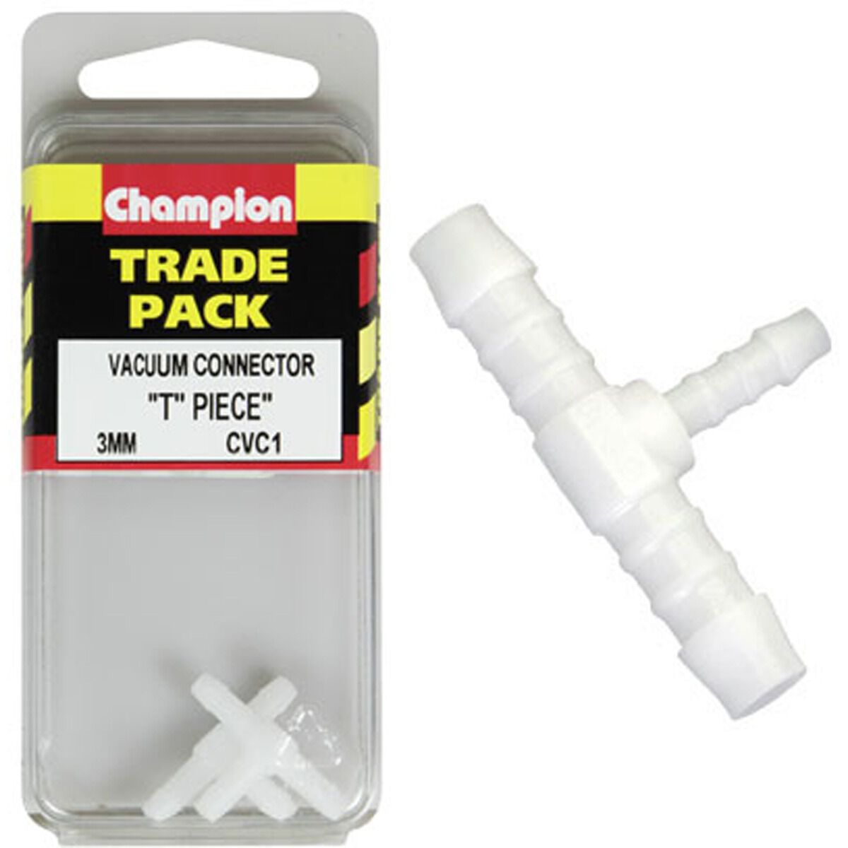 Champion Trade Pack T Pieces CVC1, 3mm, , scaau_hi-res