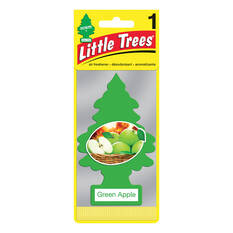 Little Trees Air Freshener - Green Apple 1 Pack, , scaau_hi-res