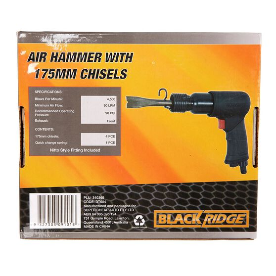 Blackridge Air Hammer 4 Piece Chisels 175mm Supercheap Auto