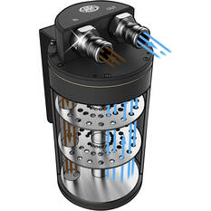 SAAS Baffled Oil Catch Can, Black Billet - ST1003, , scaau_hi-res
