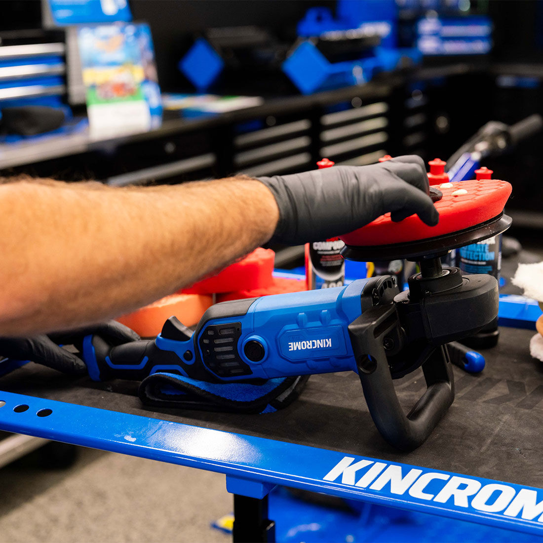 Kincrome Polisher Pad 7 Inch 180mm Finish Polish, , scaau_hi-res