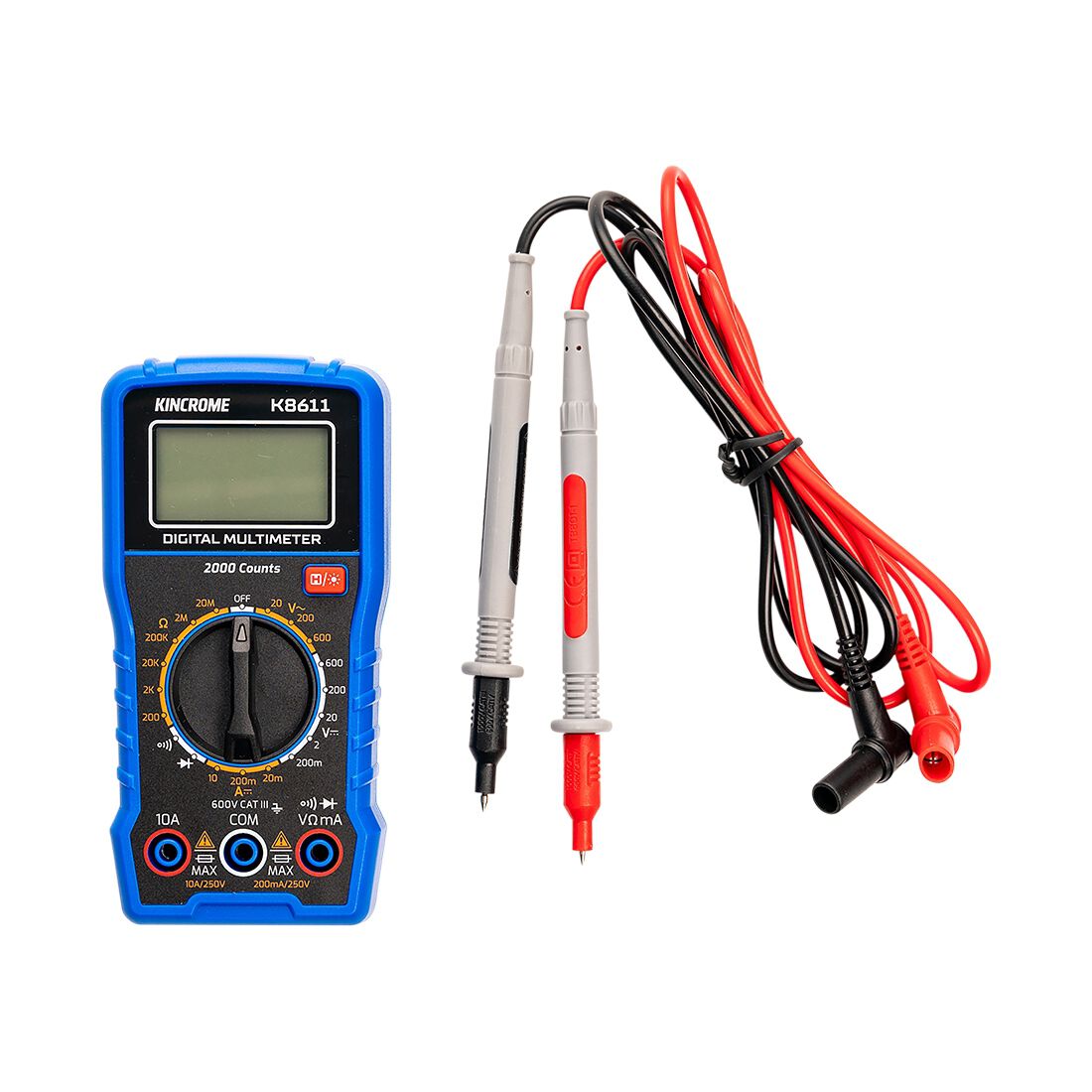 Kincrome Manual Range Multimeter, , scaau_hi-res