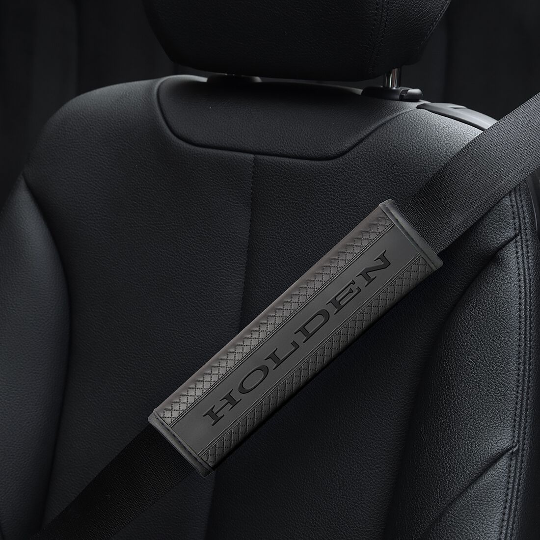 Holden Heritage 2-piece Belmont Seat Belt Comforter - Black, , scaau_hi-res