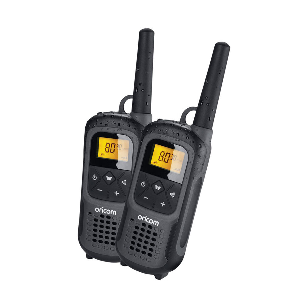Waterproof Handheld UHF CB Radio 2W 2 Pack UHF25002GR