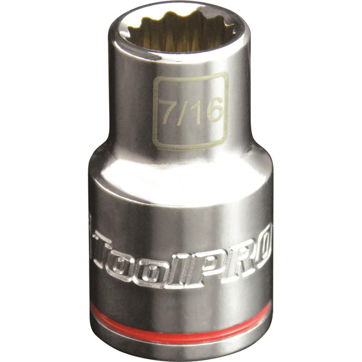 ToolPRO Single Socket 1/2" Drive 7/16", , scaau_hi-res