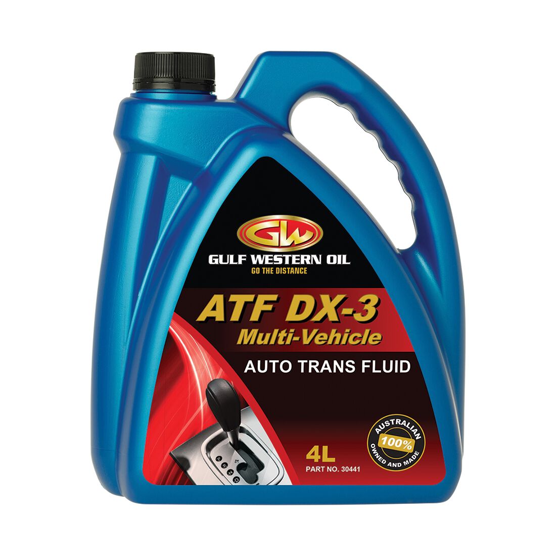 Gulf Western Automatic Transmission Fluid DEX III - 4L, , scaau_hi-res