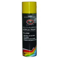 SCA Acrylic Paint, Yellow - 400g, , scaau_hi-res