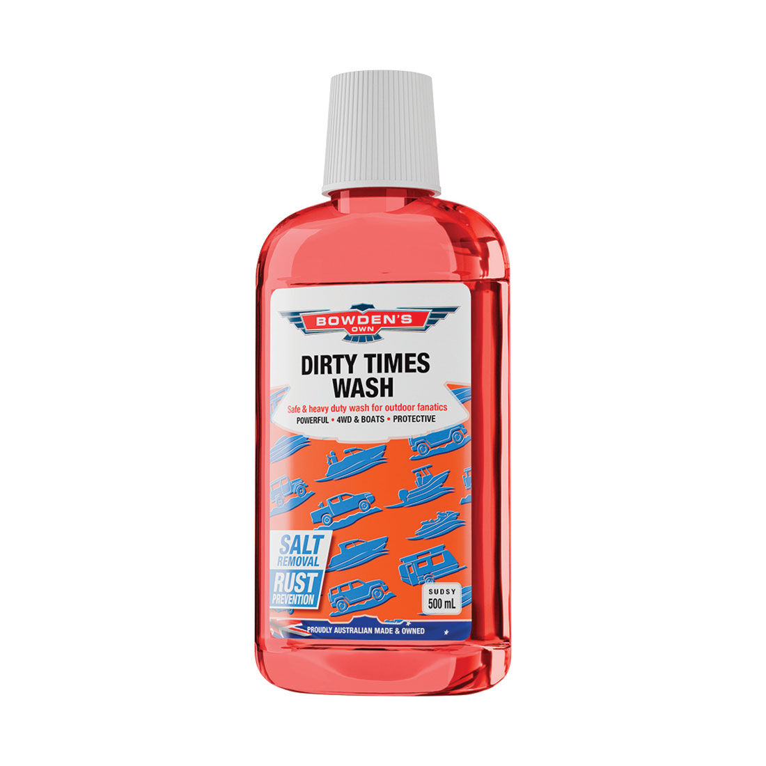Bowden's Own Dirty Times Wash 500ml, , scaau_hi-res