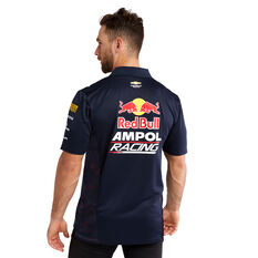 Red Bull Ampol Racing 2023 Mens Polo Blue RBAR S, RBAR, scaau_hi-res